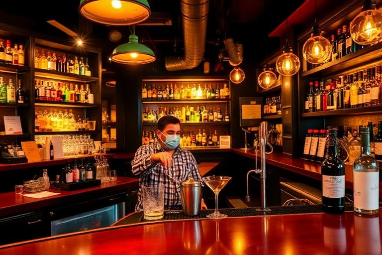 Barra de cócteles