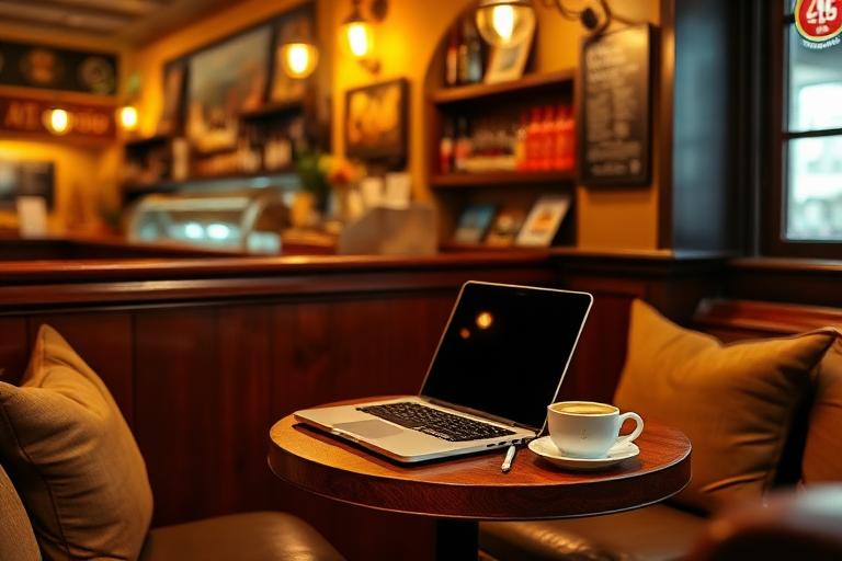 Zona con conexión Wi-Fi