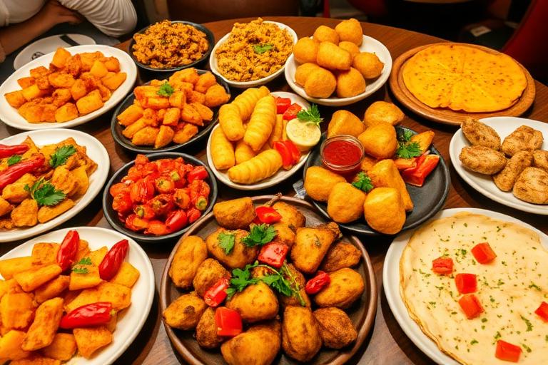 Selección variada de tapas